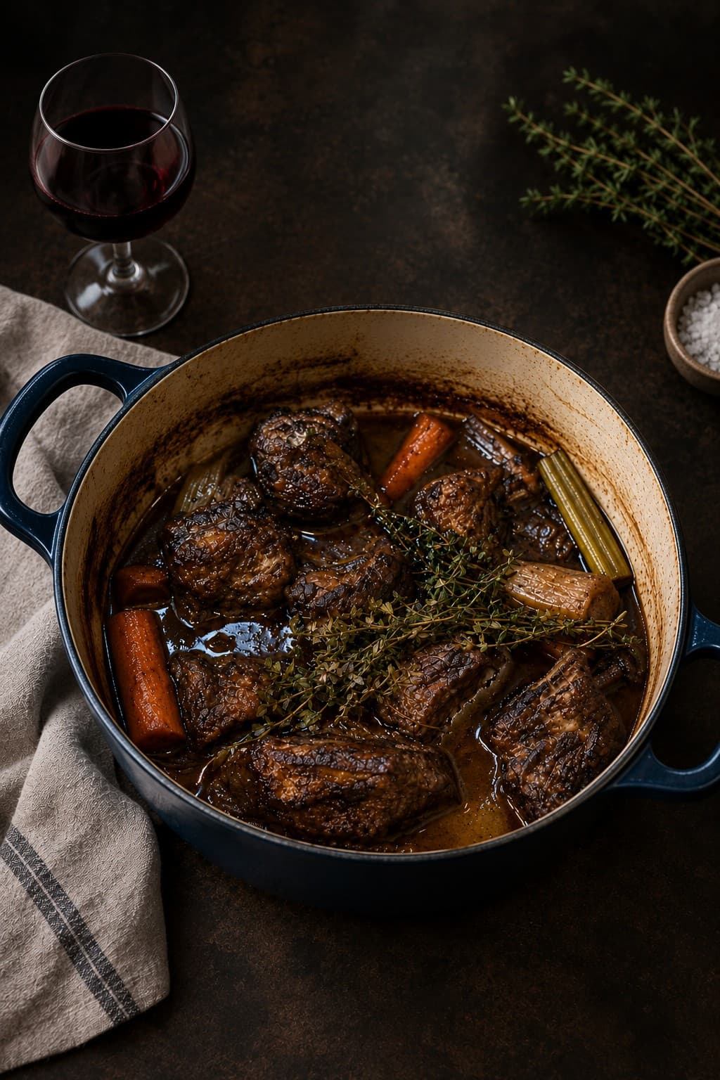 Red Wine Braised Short Ribs
