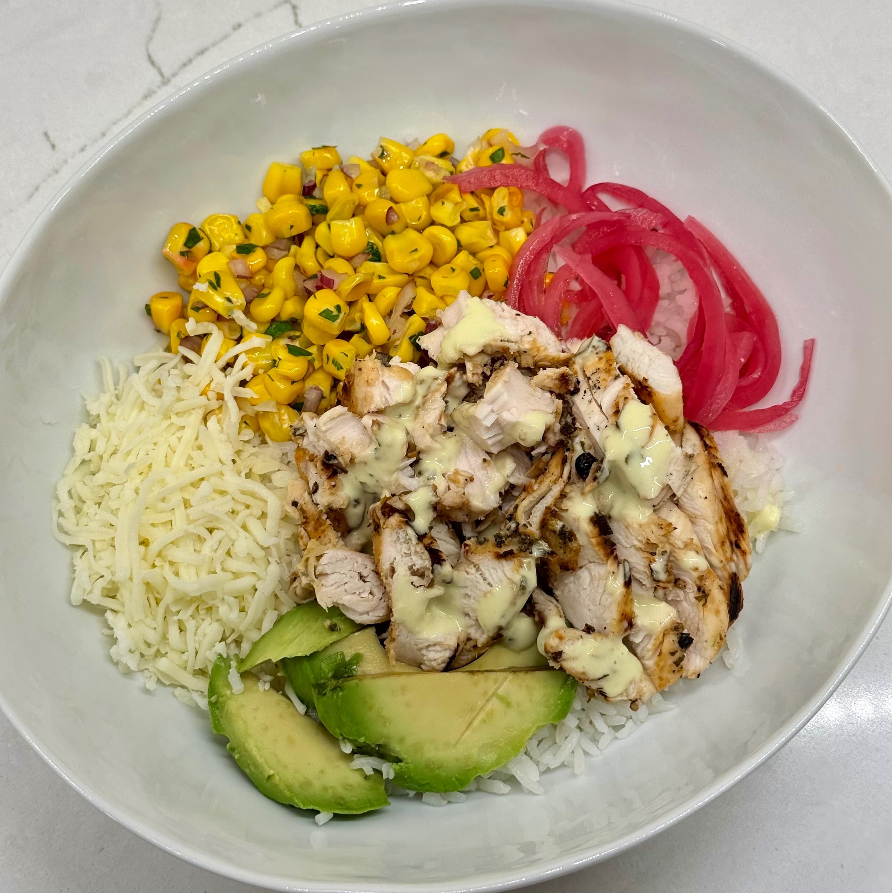Cilantro Lime Chicken Bowl